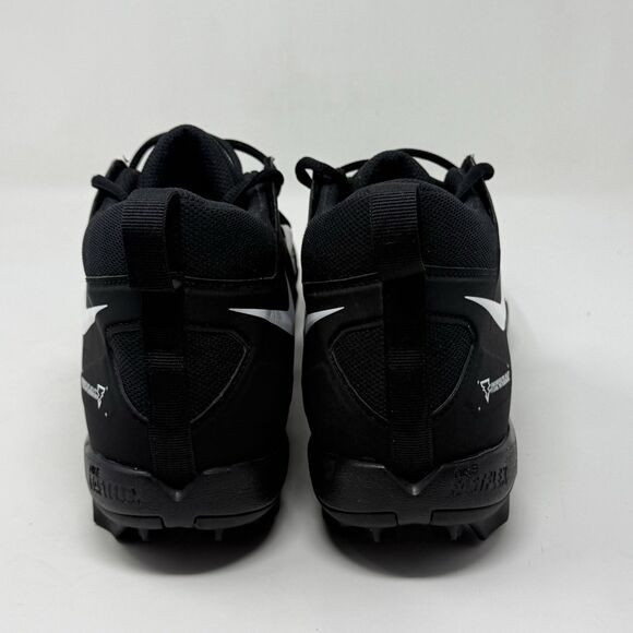 Nike Alpha Menace 3 Shark Football Cleats Shoes Mens 13 W Wide Black CV0584-010 main image 10